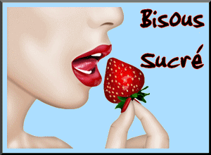 Gif animé gros bisous